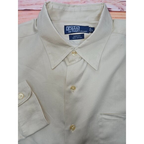 Polo Ralph Lauren Men's Harden Dress Shirt Large - Picture 4 of 6